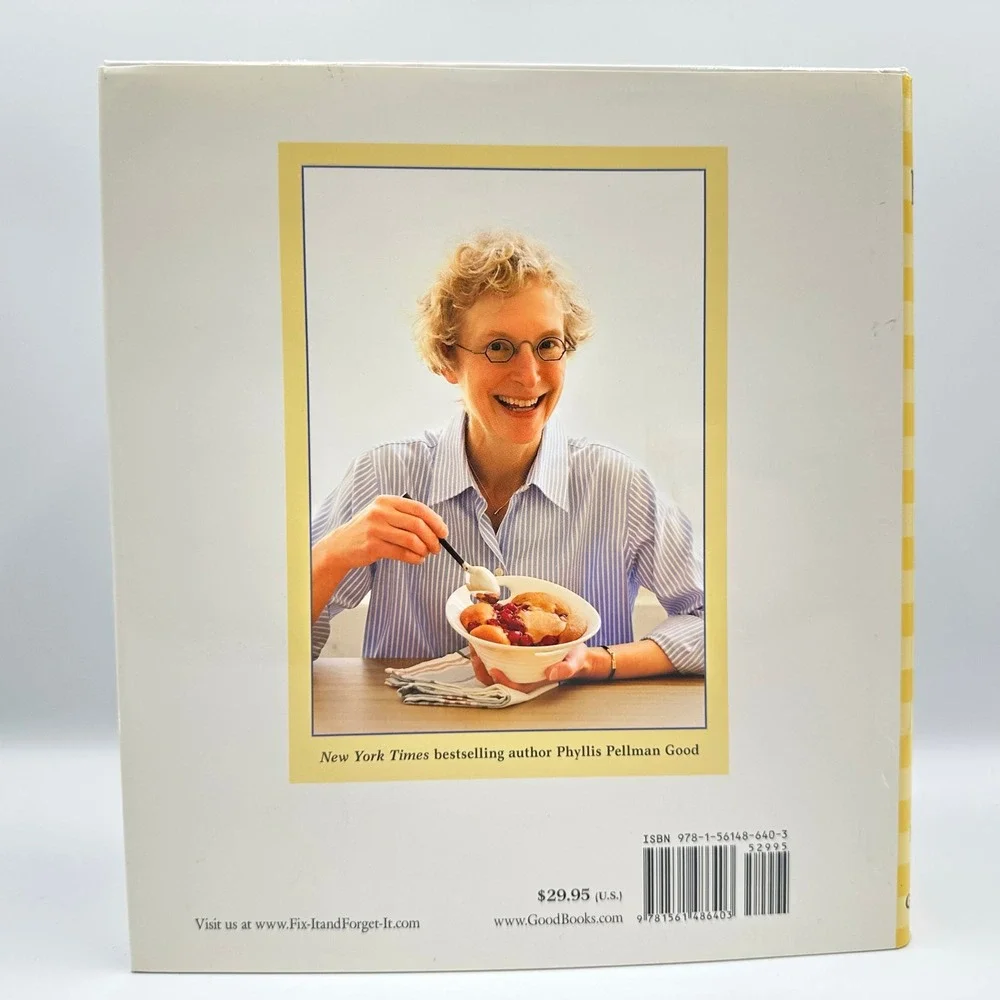 Fix-It Forget-It Big‎ Cookbook Good 2008 Hardcover 1400 Slow Cooker Recipes DJ